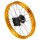 Alu Felge eloxiert 14 Zoll vorne gold 15 mm Typ2 Pit Dirt Bike Cross