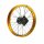 Alu Felge eloxiert 14 Zoll vorne gold 15 mm Typ2 Pit Dirt Bike Cross