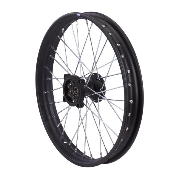 Stahl Felge 17 Zoll vorne schwarz 15 mm Typ2  Pit Dirt Bike Cross