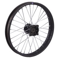 Stahl Felge 17 Zoll vorne schwarz 15 mm Typ2  Pit Dirt Bike Cross