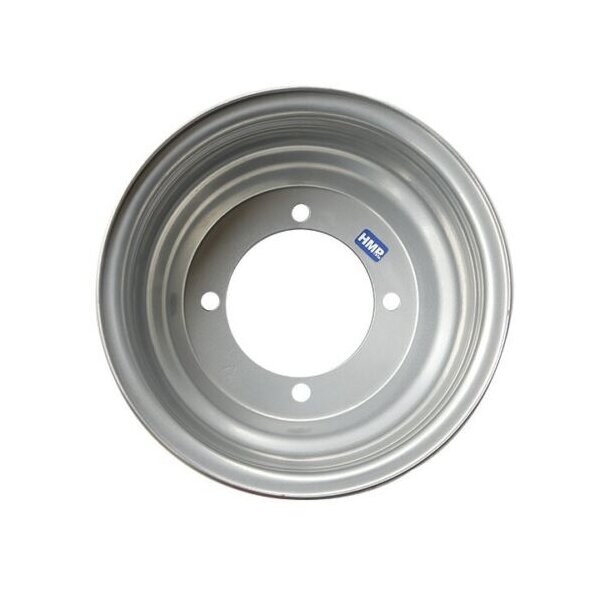 Stahlfelge 8 Zoll hinten silber, Lochkreis 110 mm, Felgenbreite 175 mm