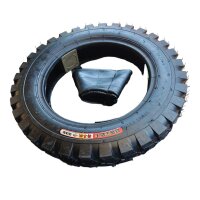 Reifen mit Schlauch 4.00 - 12 8PR  für Einachser...