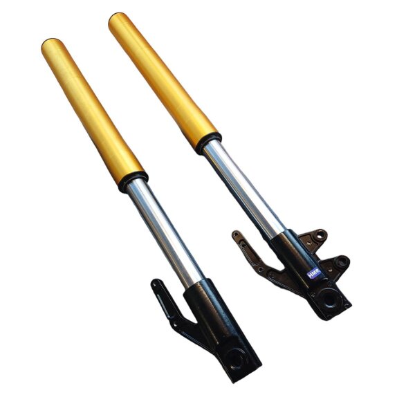 HMParts Tauchrohr Standrohr Set gold 650 mm Dirtbike Pitbike 4 Takt