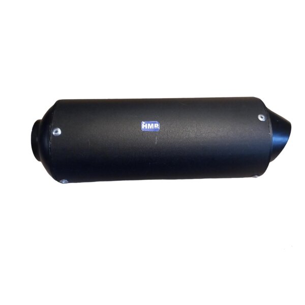 Perf. Auspuff / Schwarz Endtopf/Aufnahme 39mm Dirt Bike Pit Bike 110-150 ccm