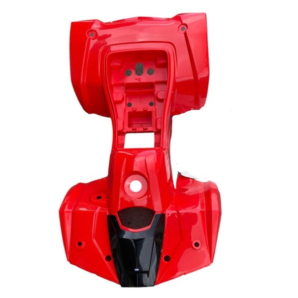 Verkleidung Plastik Set ATV Quad HMP Red Hummer 2 rot mit Maske