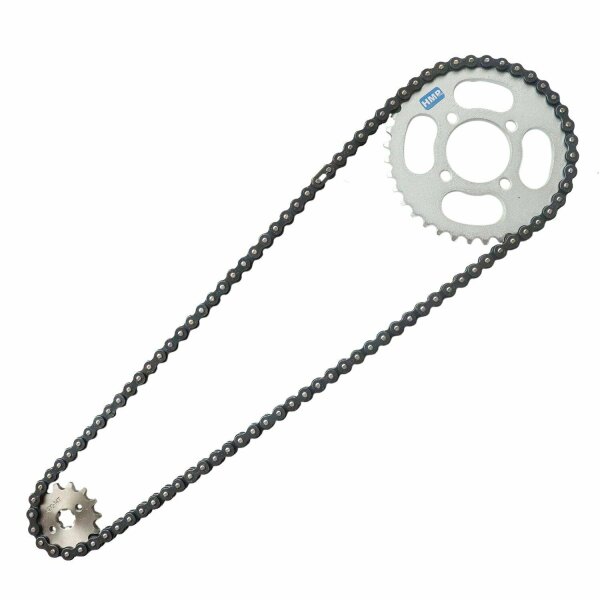Kettenkit Kettensatz 420, 14/37 Zähne, 56 Glieder, für 17 mm Welle