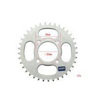 Kettenkit Kettensatz 420, 14/37 Zähne, 56 Glieder, für 17 mm Welle
