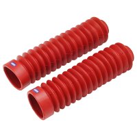 2x Gabel Faltenbälge Faltenbalg Gabelschützer 235x32mm Motocross Pitbike HMParts