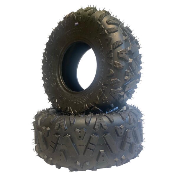 Reifen 2x 19x7.00-8 180/75-8 JUNKAI Quad Rasentraktor Aufsitzmäher Schneeräumer