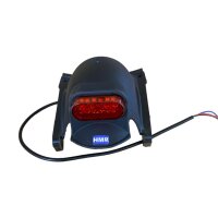 Heckteil Kotflügel Schutzblech hinten mit Rücklicht E Scooter T4 HMParts