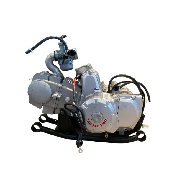Motor Set 125ccm halbautomatik R0123 E-Starter Oben Kinderquad mit Halter