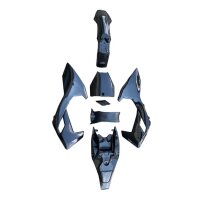 Tank Kraftstofftank Typ 7 schwarz Dirtbike Pitbike 50 - 125 ccm HMP