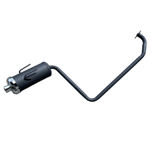 Auspuff Auspuffanlage schwarz chrom ATV Quad 125 - 200 ccm Ranger