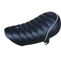 Sitzbank Sitz schwarz mit Keder weiß Skyteam Skymonkey Zenhua Monkey