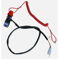 Not Aus Totmannschalter mit Reissleine für Lenker 22mm Pocketbike Kinderquad etc