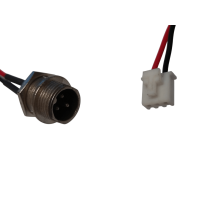 Anschluss Kupplung für Ladegerät Stecker 9mm 3-polig