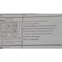 Tachometer Kombiinstrument DZM Ganganzeige Universal 7 Farben