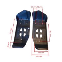 Trittbretter Set Typ 18 Kinder Quad 49 ccm 2 Takt HMParts