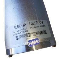 Elektromotor 48 Volt DC 2000 Watt MY1020D brushless bürstenlos