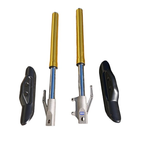Standrohr Set Upside Down gold 510mm Pockei Cross Dirtbike 2-Takt 50ccm