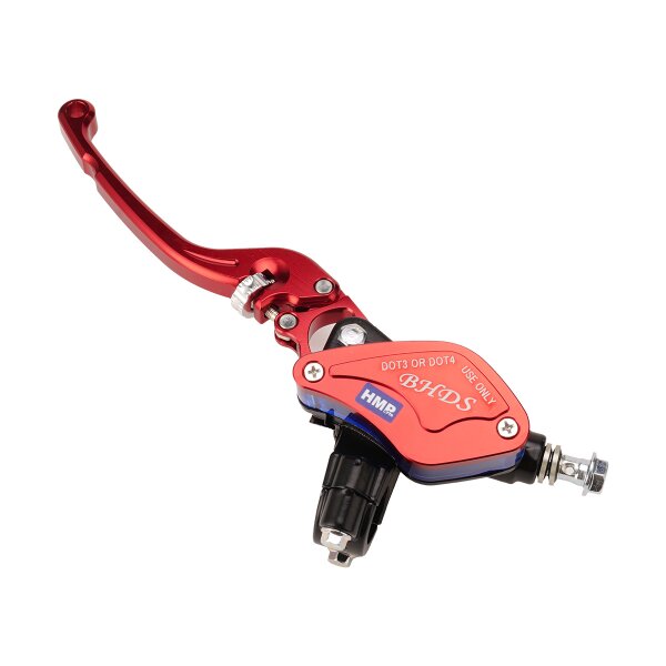 Handbremszylinder Bremspumpe Performance links, rot, einstellbar