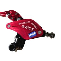 Handbremszylinder Bremspumpe Performance links, rot, einstellbar