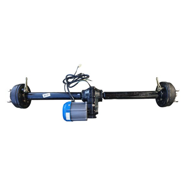Hinterachse 1170mm mit E Motor 48V 1000W Differenzial Set ATV Quad Eigenbau