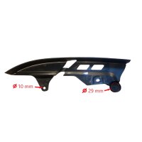 Kettenschutz 410 mm schwarz Kunststoff Mini Cross Dirt Bike HMParts