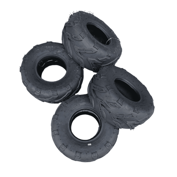 Reifen 4x 145/70-6 FY-002 ATV Kinderquad Rasentraktor Aufsitzmäher Schneeräumer
