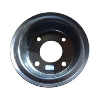 Felgen Hälfte 10,2 cm 4 Zoll schwarz  E Scooter  MiniTrike Mini Quad HMParts