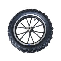 Komplettrad hinten 10 Zoll mit Reifen 2.50-10 Mini Cross Dirtbike 2-Takt