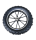 Komplettrad hinten 10 Zoll mit Reifen 2.50-10 Mini Cross Dirtbike 2-Takt