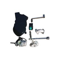 Motor Set 125 ccm 10234 manuelle Kupplung nur Kickstart schwarz Dirtbike Pitbike