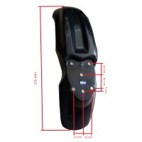 Schutzblech Kotflügel vorne CRF 70 schwarz