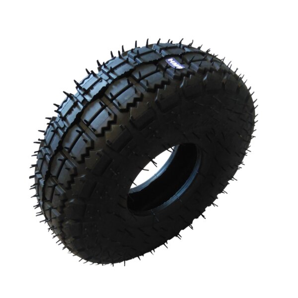 Reifen 4.10/3.50-4 mit  flacher Lauffläche Mini Quad  Aufsitzmäher ATV