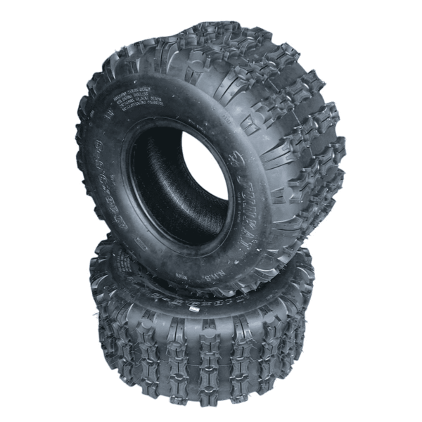 Reifen 2x 18x9.50-8 33F JUNKAI, NHS, 4PR