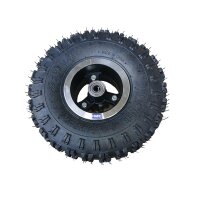 Komplettrad 2x Reifen Felge Schlauch 4.10-4 Mini ATV Quad 50 ccm 2-Takt