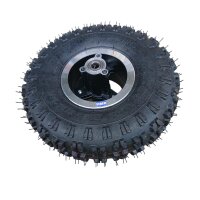 Komplettrad 2x Reifen Felge Schlauch 4.10-4 Mini ATV Quad 50 ccm 2-Takt
