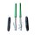 Standrohr Set Upside Down grün 510mm Dirt Bike Pocket Cross Dirtbike 2-Takt 50ccm