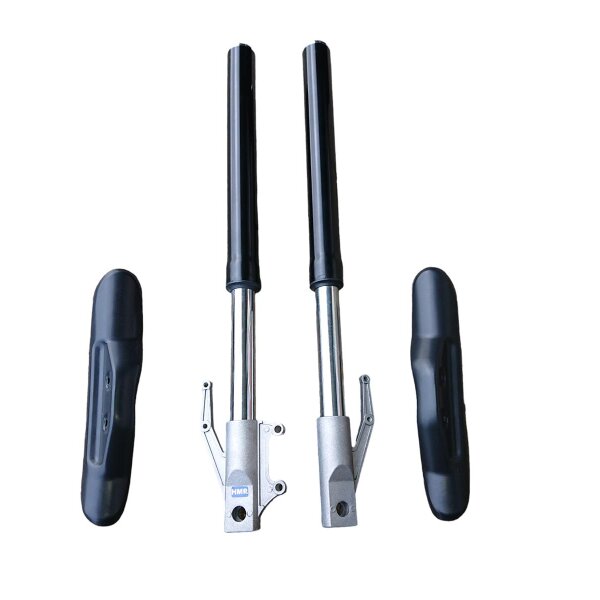 Standrohr Set Upside Down schwarz 510mm Dirt Bike Pocket Cross 2-Takt 50ccm