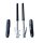 Standrohr Set Upside Down schwarz 510mm Dirt Bike Pocket Cross 2-Takt 50ccm