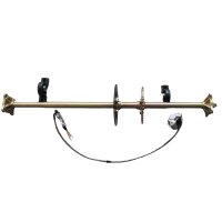 Hinterachse Set 1120mm mit Bremse Kettenrad etc. ATV /...