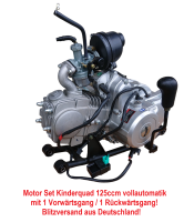 Motor SET 125 ccm vollautomatik Rückwärtsgang...