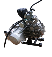 Motor SET 125 ccm vollautomatik Rückwärtsgang E-Starter oben mit Halter für ATV Kinderquad