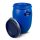 60 L Kirrfass Weithalsfass Kunststoffdeckelfass, blau, STANDARD, UN Zulassung