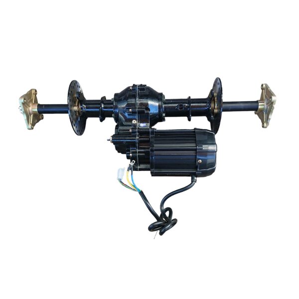 Hinterachse 730mm mit E - Motor 60V 1200W Differenzial Set ATV Quad Eigenbau