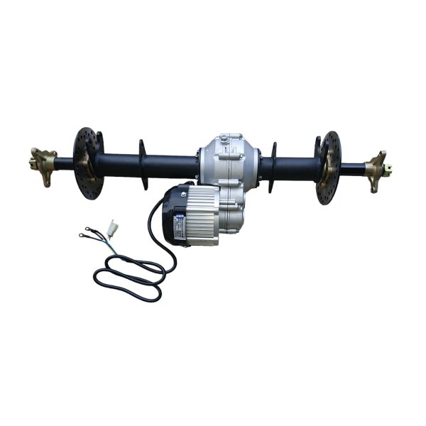 Hinterachse 800mm mit E - Motor 48V 500W Differenzial Set ATV Quad Eigenbau