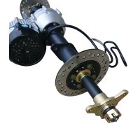 Hinterachse 800mm mit E - Motor 48V 500W Differenzial Set ATV Quad Eigenbau