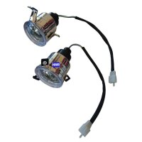 Scheinwerfer Hauptscheinwerfer Set 64mm 12V 2x r & 2x...