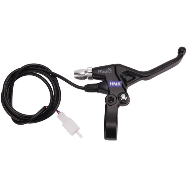 Bremshebel rechts schwarz mit Bremslichtschalter Pocket Bike E-Scooter Elektroroller